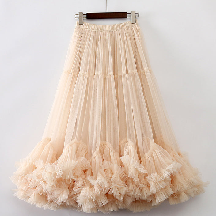 Women's Fashion Personality Mesh Skirt