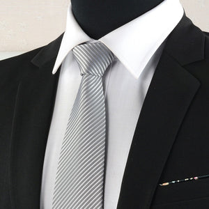 Polyester corduroy tie