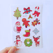 Children Cartoon New Year Christmas Tattoo Sticker