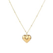 Women's Niche Three-dimensional Peach Heart Necklace