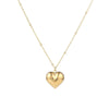 Women's Niche Three-dimensional Peach Heart Necklace