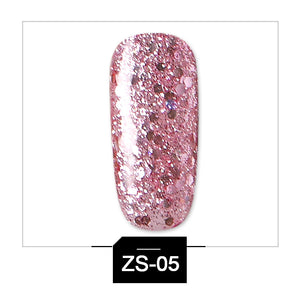 Glitter Phototherapy Nail Polish Glue Removable Nail Sequins