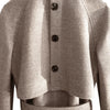 Above-knee Herringbone Coat For Men