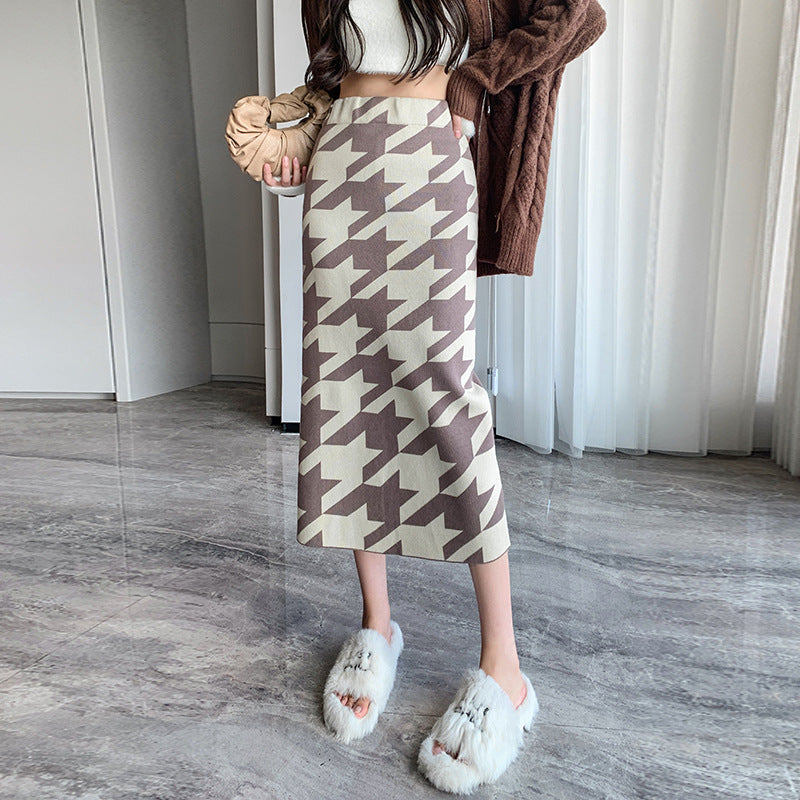 Women's Fashion Casual Retro A- Line Skirt