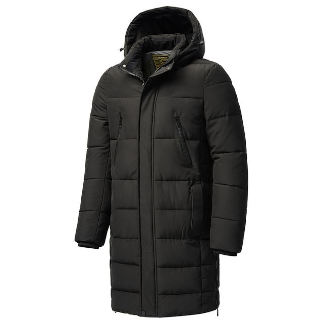 New Plus Long Warm Thick Hood Parkas Jacket