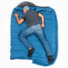 Outdoor Down Thickened Cold-proof Mummified Professional Camping Sleeping Bag