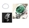 Watches Green Water Ghost Quartz Waterproof Men