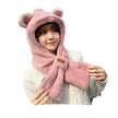 Women's Winter Plush Hat Scarf Thickened Warm