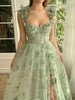 Flowers Bridesmaid Wedding Dress Princess Dress