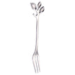 Creative Stainless Steel Branch Spoon Leaf Spoon Stainless Steel Fork Fruit Fork Cake Spoon