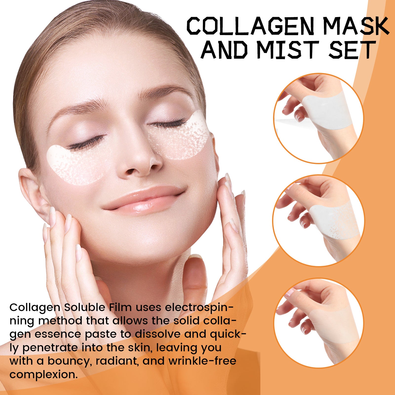 Collagen Eye Mask Spray Set