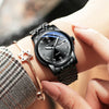 Men's Three Needle Business Steel Watch Quartz Watch