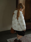 Baby Winter Thickened Coat Korean Fragmented Flower