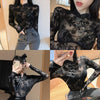 Alpscommerce Retro Sexy Lace Top Women