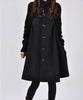 Fashion Mid-length Trench Coat For Women