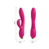 Silicone Rechargeable G-Point Vibrating Spear Toys For Adults And Women