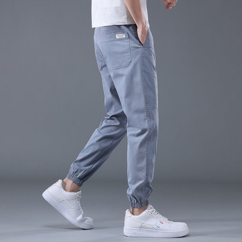 Men's Casual Loose Drawstring Pants Sports Trendy And Versatile