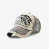 Embroidered Men's Outdoor Leisure Tiger Head Sun Hat