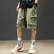 Cargo Shorts With Pockets Men Summer Pants