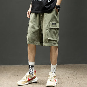 Cargo Shorts With Pockets Men Summer Pants