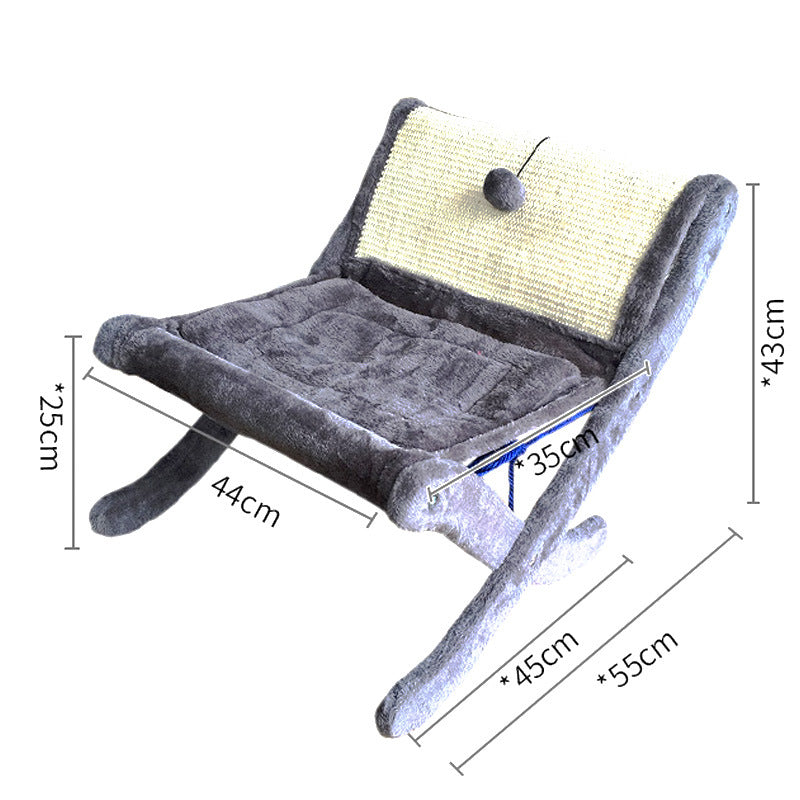 Pet Cat Sofa Bed Sunbathing Chair