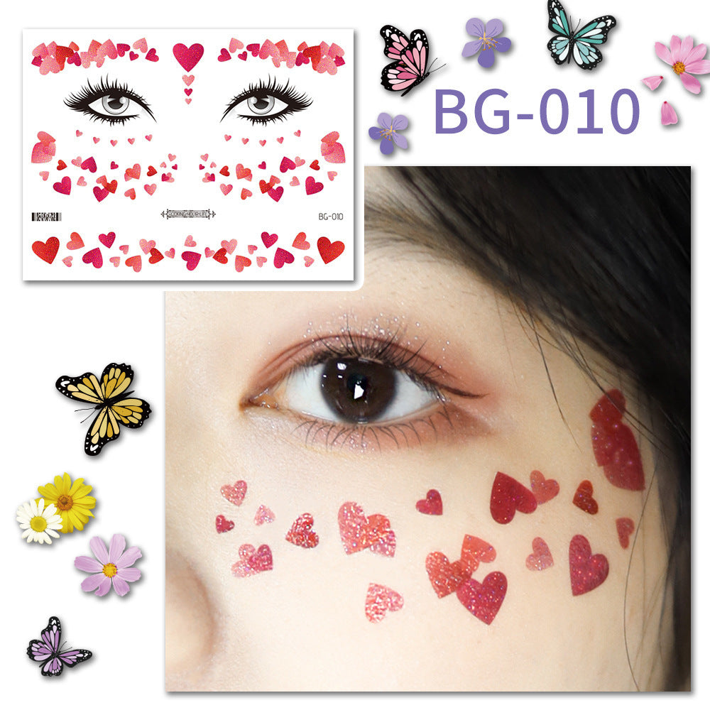 Butterfly Wing Tattoo Stickers And Accessories