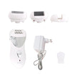 Kemei KM-505 Multifunctional Lady Care Plucker Shaver Electric Foot Grinding Device Three In One