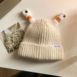 Funny Frog Knitted Beanie For Women