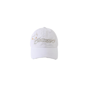 Denim Retro Sunshade Embroidered Hot Diamond Baseball Cap