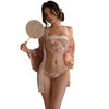 Underwear Tulle Hanging Neck Belly Pocket Hanfu Suit