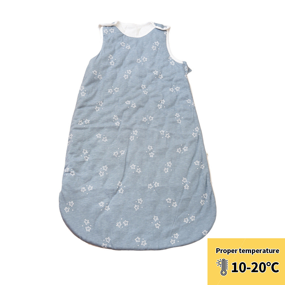 Baby Sleeveless Bamboo Cotton Thermal Sleeping Bag