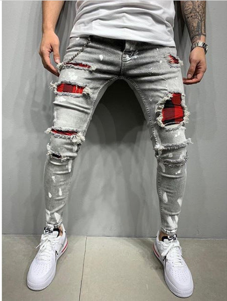 Men's paint jeans – ALPSCOMMERCE