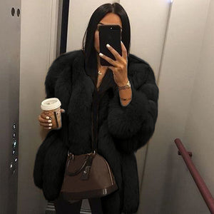 Artificial Fur Coat Jacket