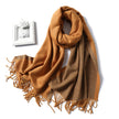 New Winter Scarf For Women Fashion Striped Cashmere Shawls