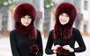 Autumn And Winter New Men And Women Fur Grass Fox Fur Hat Dome Mongolian Hat Thick Warm Russian Wind Snow