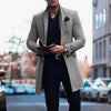 Men's mid-length double-sided woolen coat