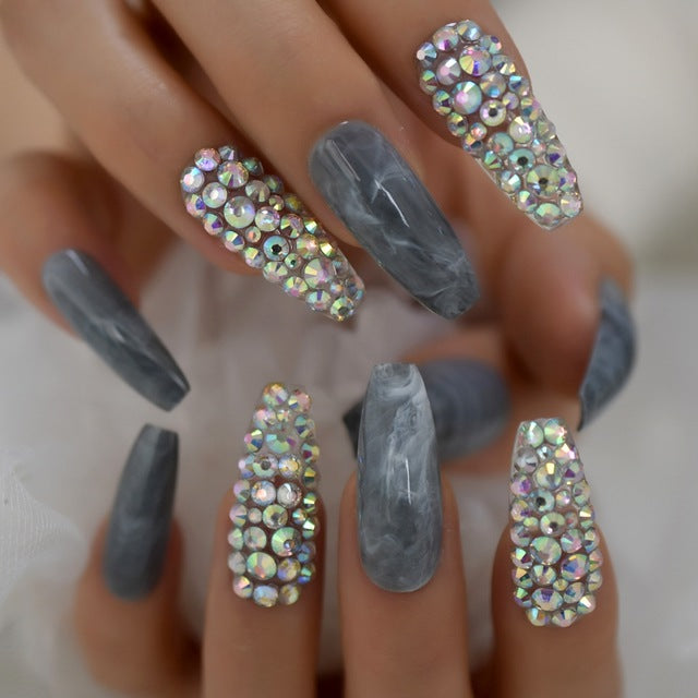 Diamond nail sequins