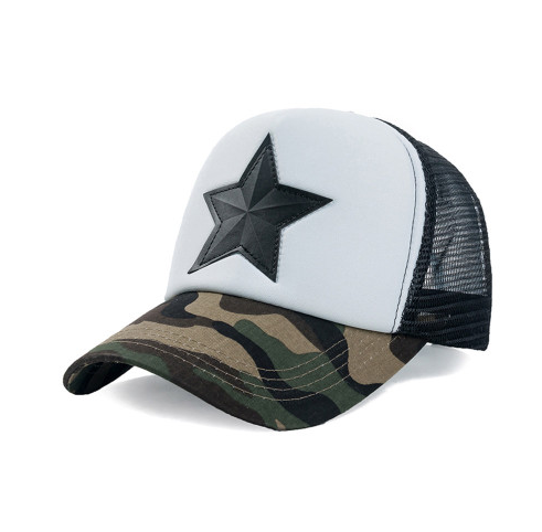 Pentagram Baseball Cap Camouflage Sun Hat