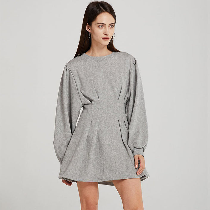 Women's pullover sweater dress