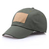 Velcro camouflage baseball cap