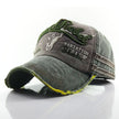 Men's And Women's Fashion Casual Distressed Bull Head Baseball Hat