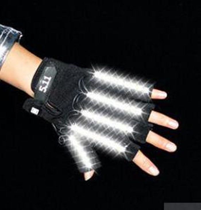 Finger glow magic gloves