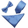 Tie Set 6cm Men's British Korean Embroidered Striped Bow Tie Square Scarf Tie Three-piece Set