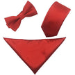 Tie Set 6cm Men's British Korean Embroidered Striped Bow Tie Square Scarf Tie Three-piece Set