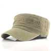 Flat cap male military cap hat