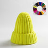 New Woolen Curly-brimmed Winter Warm Knitting Pointed Hats