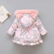 Plush padded children's cotton clothing