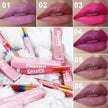 Symphony shiny matte metal lip gloss lipstick