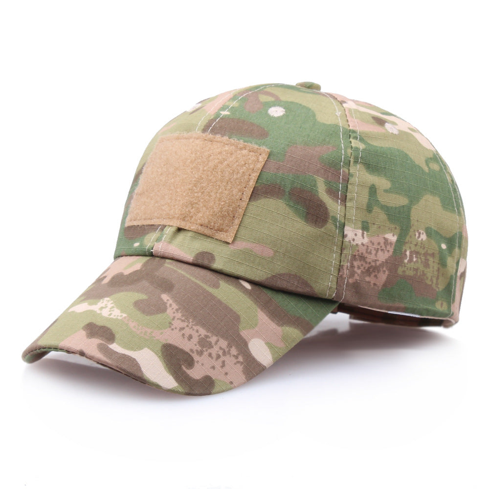 Velcro camouflage baseball cap