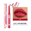 Two-in-one Lip Liner Long Lasting Waterproof Matte